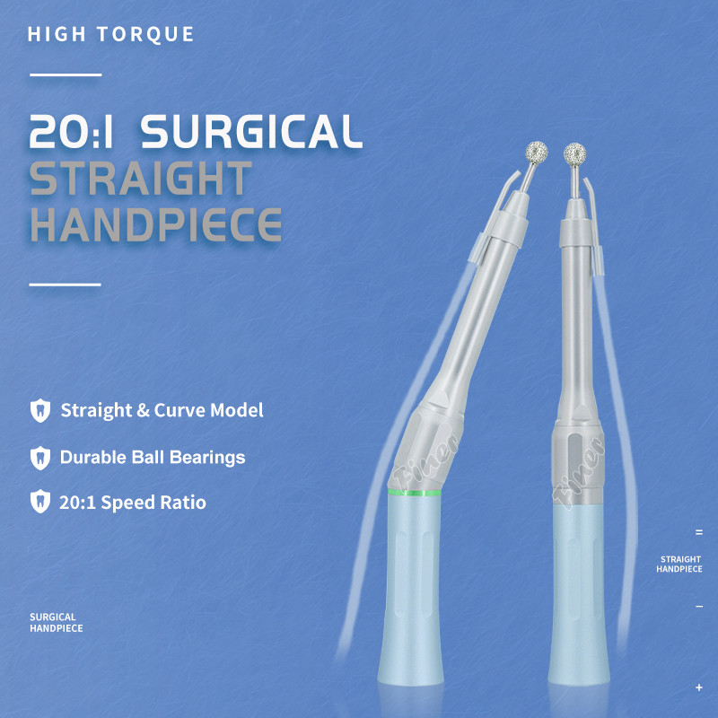 20 Degree Dental Straight Handpiece Unit Dental Implant Surgery Handpiece