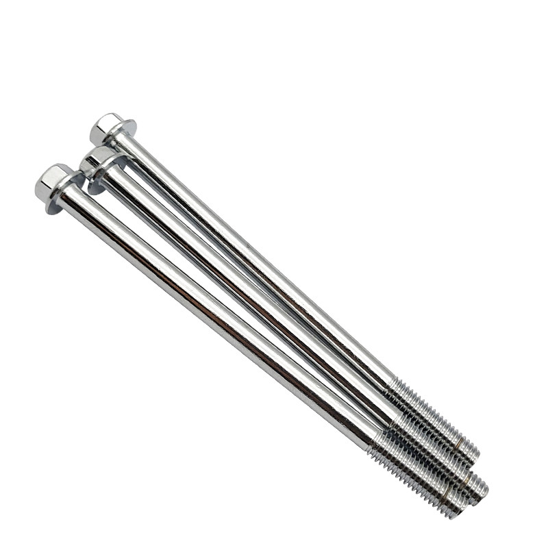 Long Machine Extra-Long Screw Of Motor Rotor Bracket With Extended Hexagon Flange Bolt And External