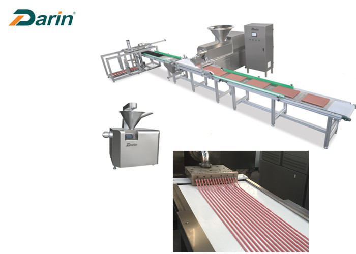 CE Approved Pet Food Processing Line /Dog Snacks Stick Shape Meat Strip Processing Line