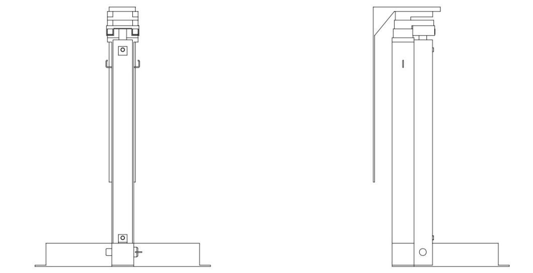 2023 Simple Piston Type Hydraulic Lifting Jack System for Lift Tank Grain Silo Tank Jacking System