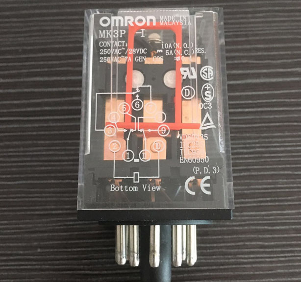 MK3P 10A 11 Pins 220VAC eletronmagnetic protection relays