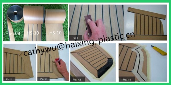 Upgrade Your Yacht's Durability with Synthetic Teak Soft PVC Boat Decking