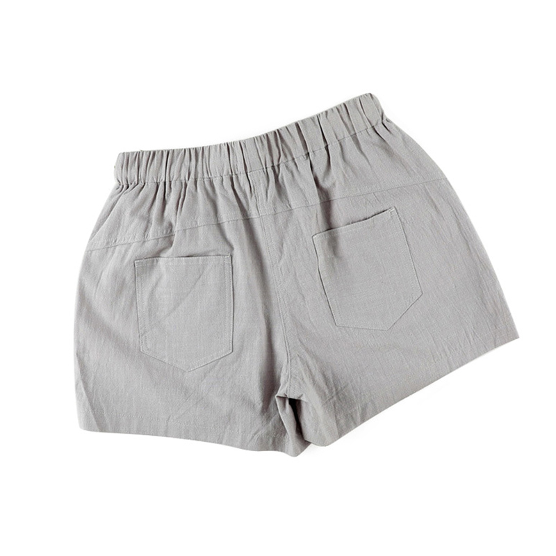 Oem Factory Manufacturer Custom Logo shorts spring new style high waist lace-up elastic sports pants