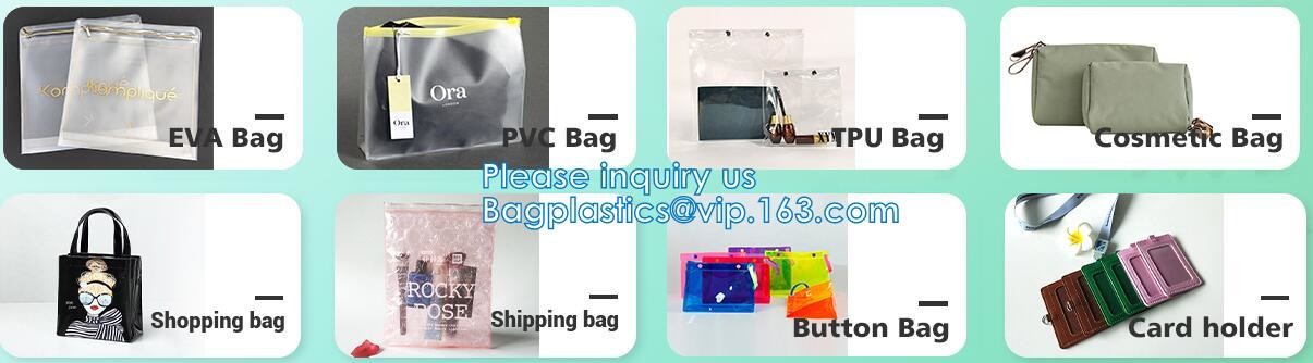 Fashionable Design Luxury PVC Handbag Purse, Organizer Dust Cover, Bag Protector, Magnetic Snap Closure