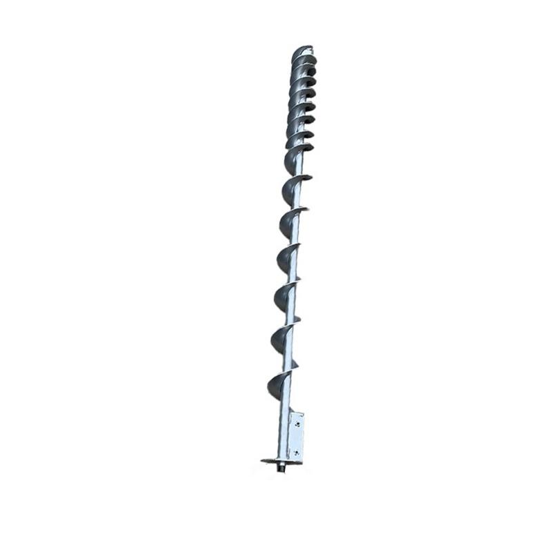 OEM Custom Agricultural Machinery Combine Harvester Parts Stainless Steel Auger Screw Shaft