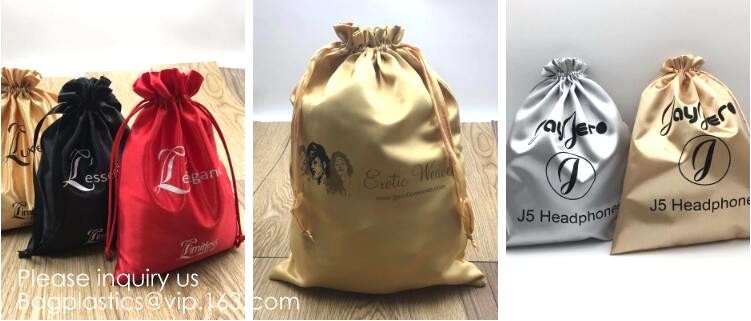 Soft Cotton Flannel Dust Bag With Drawstring/Flap,Natural color, off white color, white color, black color, red, product