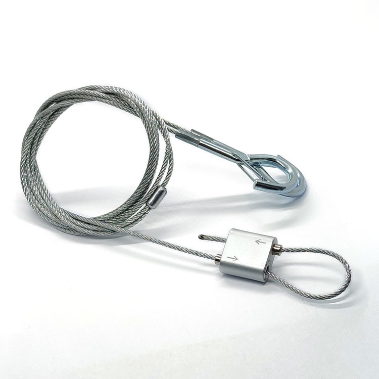 Adjustable Wire Holder Cable Looping Gripper Linear Hanging Systems For HVAC Ducting