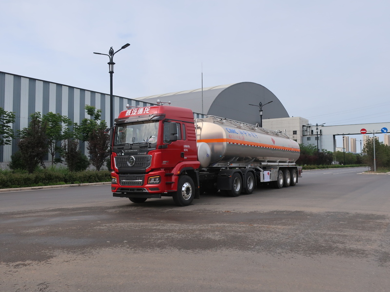 Aluminum Alloy Diesel Tanker for Africa 44m3 Liquid Diesel Semi-Trailer Petrol Fuel