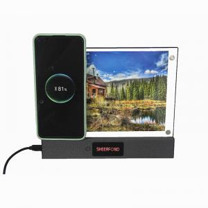 Buy cheap 10W Electronic Wireless Charger Picture Frame Multiscene 1280X720 Resolution product