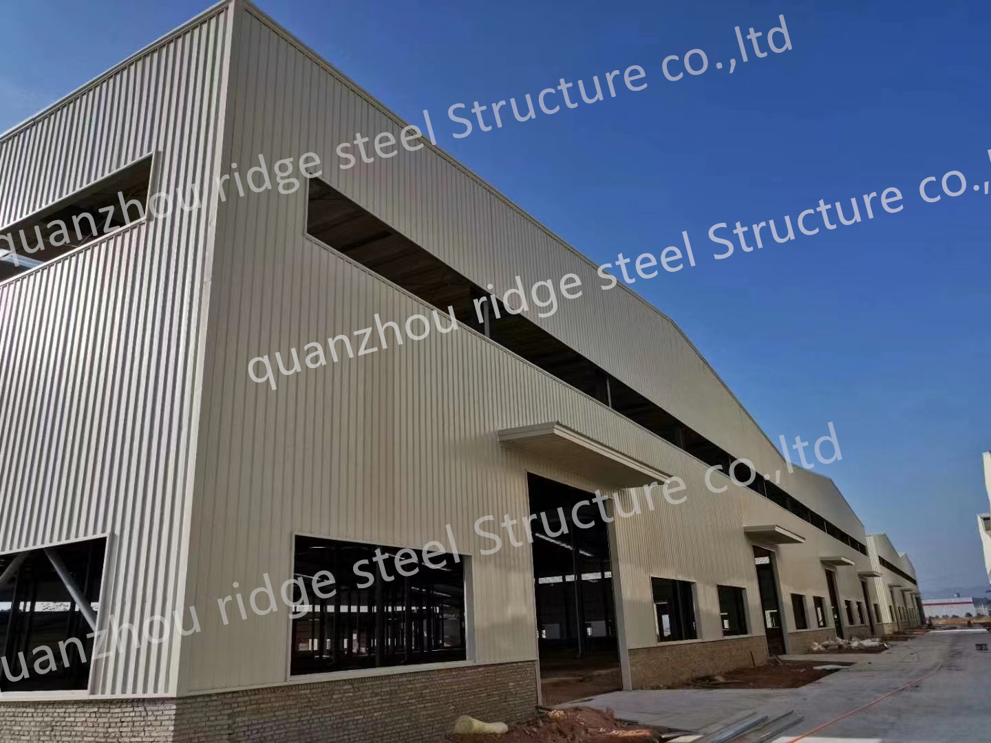 Factory Workshop Building Prefab Steel Structure Warehouse Engineering Storage Buildings Metal Frame Pole Barn Kits