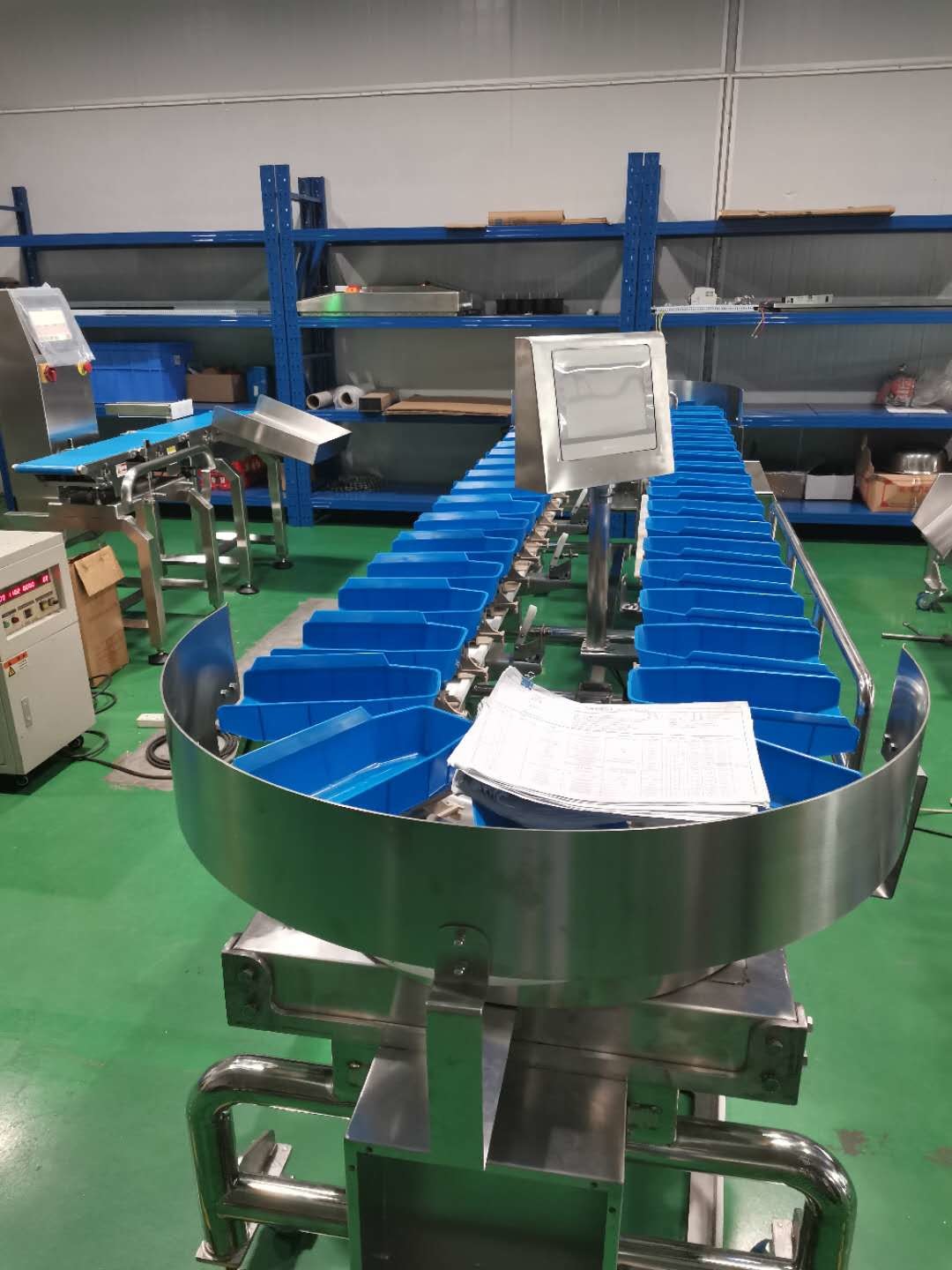 Circular Chicken Wings Sorter Machine Multiweight Grander Waterproof