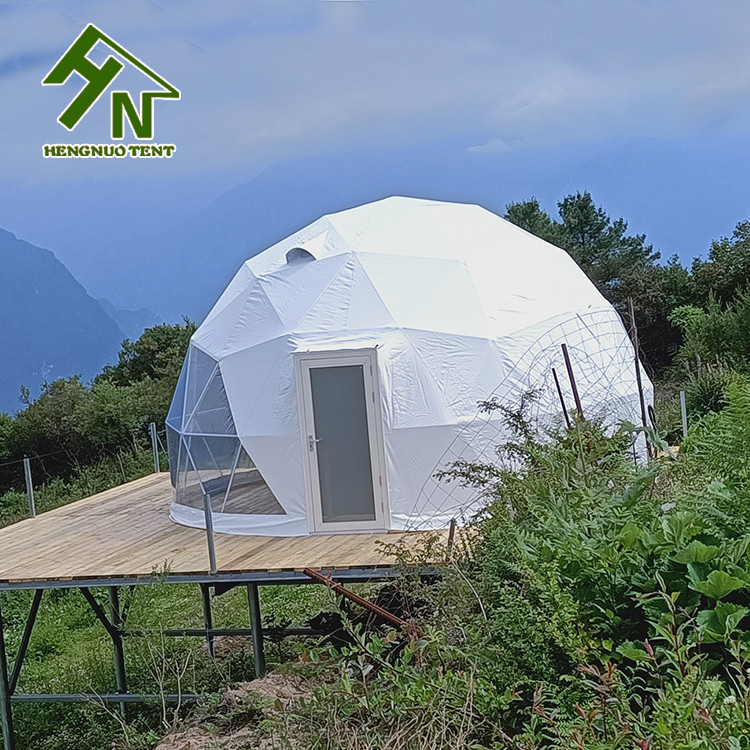 Area 28sqm Outdoor Dome Tent Hotel Geodesic Dome Tent For Sale