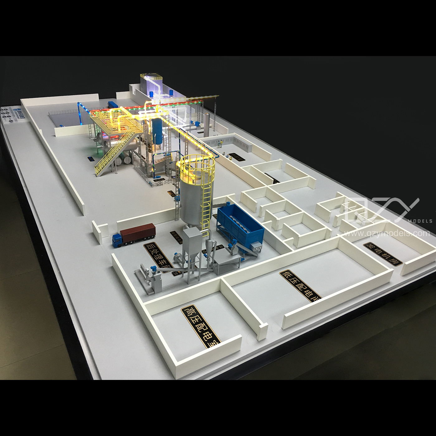 ODM Scale Building Model Construction Architecture Landscape Model 1/40 3D Printed