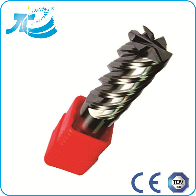 6 Flute End Mill Hardness 55 Square End Mill with Diameter 1.0 - 25.0mm