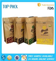 Gravure Printing Custom Stand Up Pouch Holographic Foil Beauty Sponge Packaging