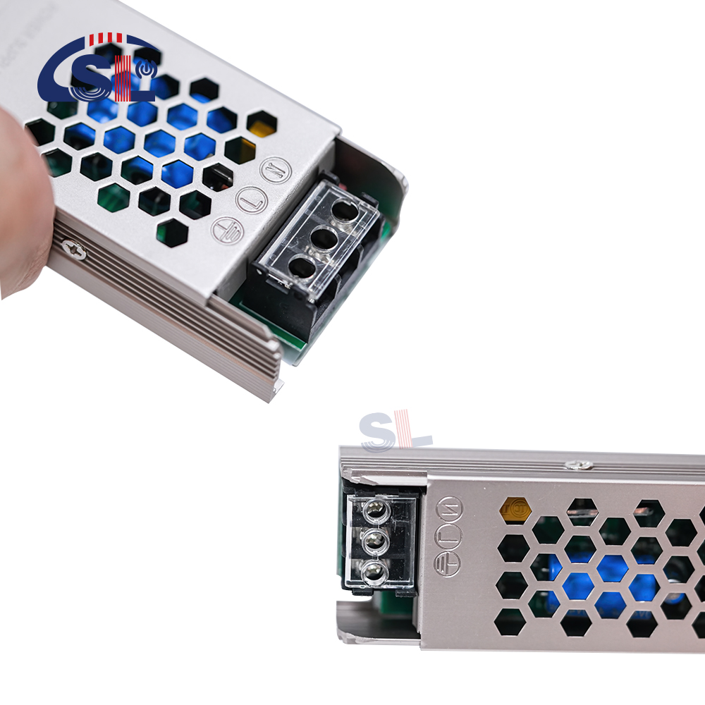 Super Slim Led power supply 12V DC Voltage Option and 3A Output Current for led strip