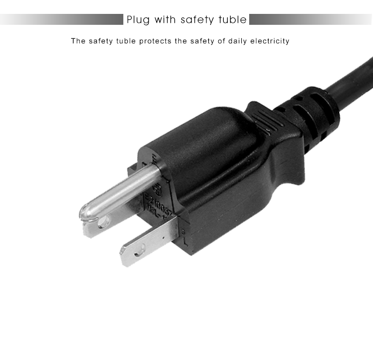 Stripped And Tinned To NEMA 515P 3pin Electric Power Cord For Home Appliance