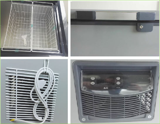 -25 Degrees Deep Chest Type Freezer / Medical Grade Freezer For Fresh Vegetables
