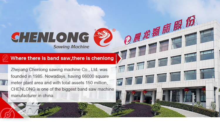 CHENLONG CH-400 Guarantee CE Certificate Horizontal Band Saw Machine For Metal