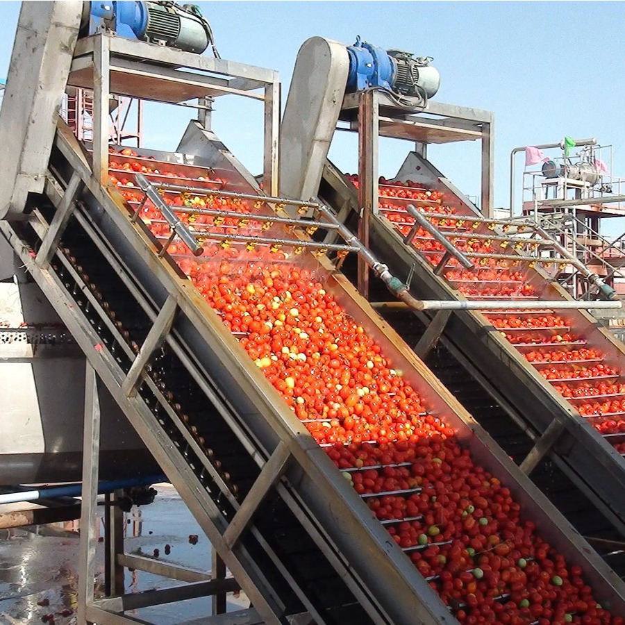 Tomato Paste Large Production Line For 50 Tones Per Day Processing Machine