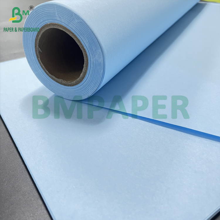 Clear Image Printing 20lb Blue Colored Premium CAD Plotter Paper A0 A1