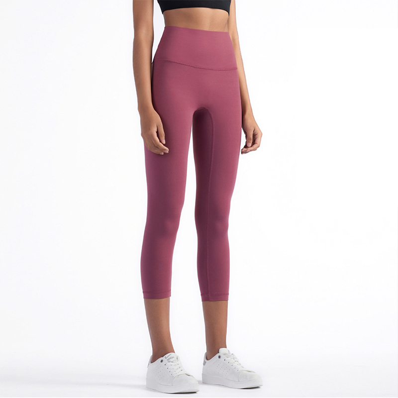 Anti Cellulite Womens Seamless Gym Leggings With Customized Design