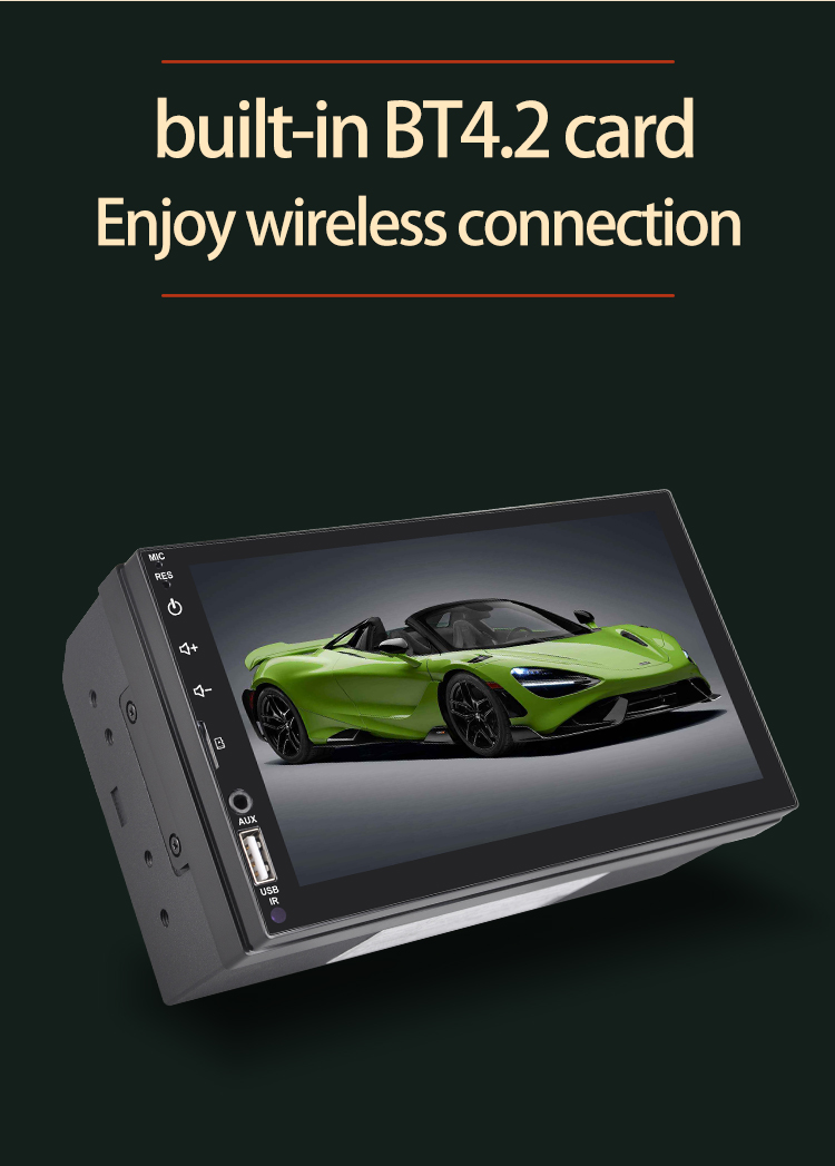 2 Din 7 Inch Car MP5 Player Multimedia Auto Electronics Car Mp3 Player