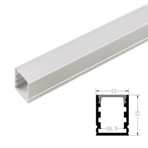 China 1215 LED Strip Light Extrusions 6063-T5 Aluminum Alloy Material on sale
