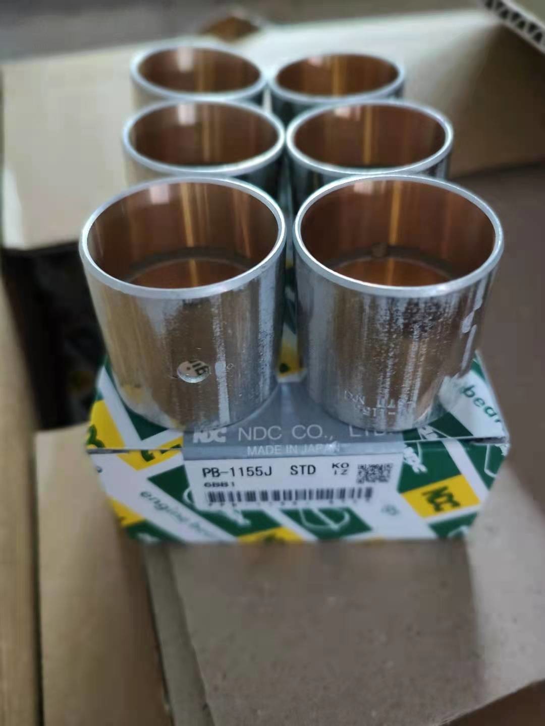 Pin Balancer Bushing Isuzu Excavator Engine Parts 6bg1 6bd1 Japan Ndc Pb-1155j P4037l