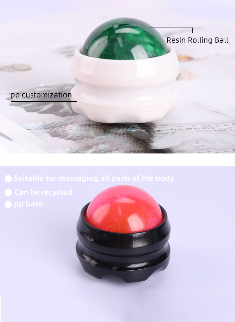 Handheld Massage Roller Ball Customized Logo 170g For Fully Body
