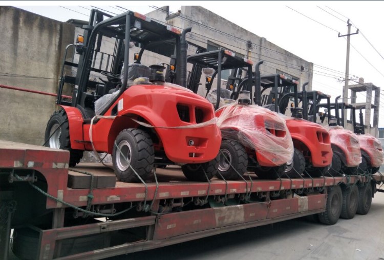 4x4 3 Ton 5 Ton 4wd Rough Terrain Forklift