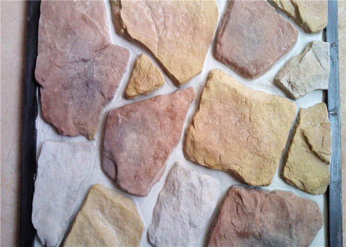 Scattered Artificial Stone For Wall Decoration Light Weighted And Non-Toxic