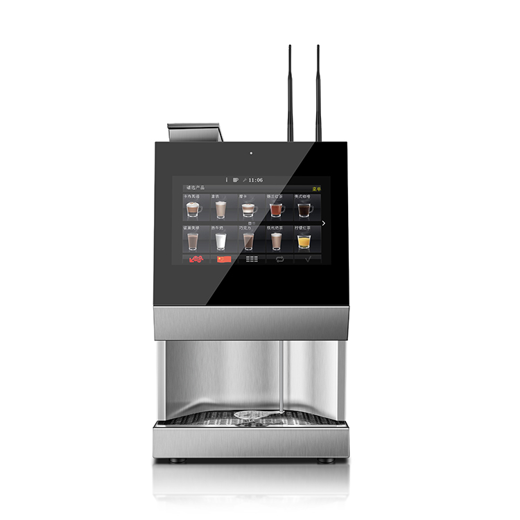 Stainless Steel Coffee Dispenser Machine With Self-Cleaning Feature