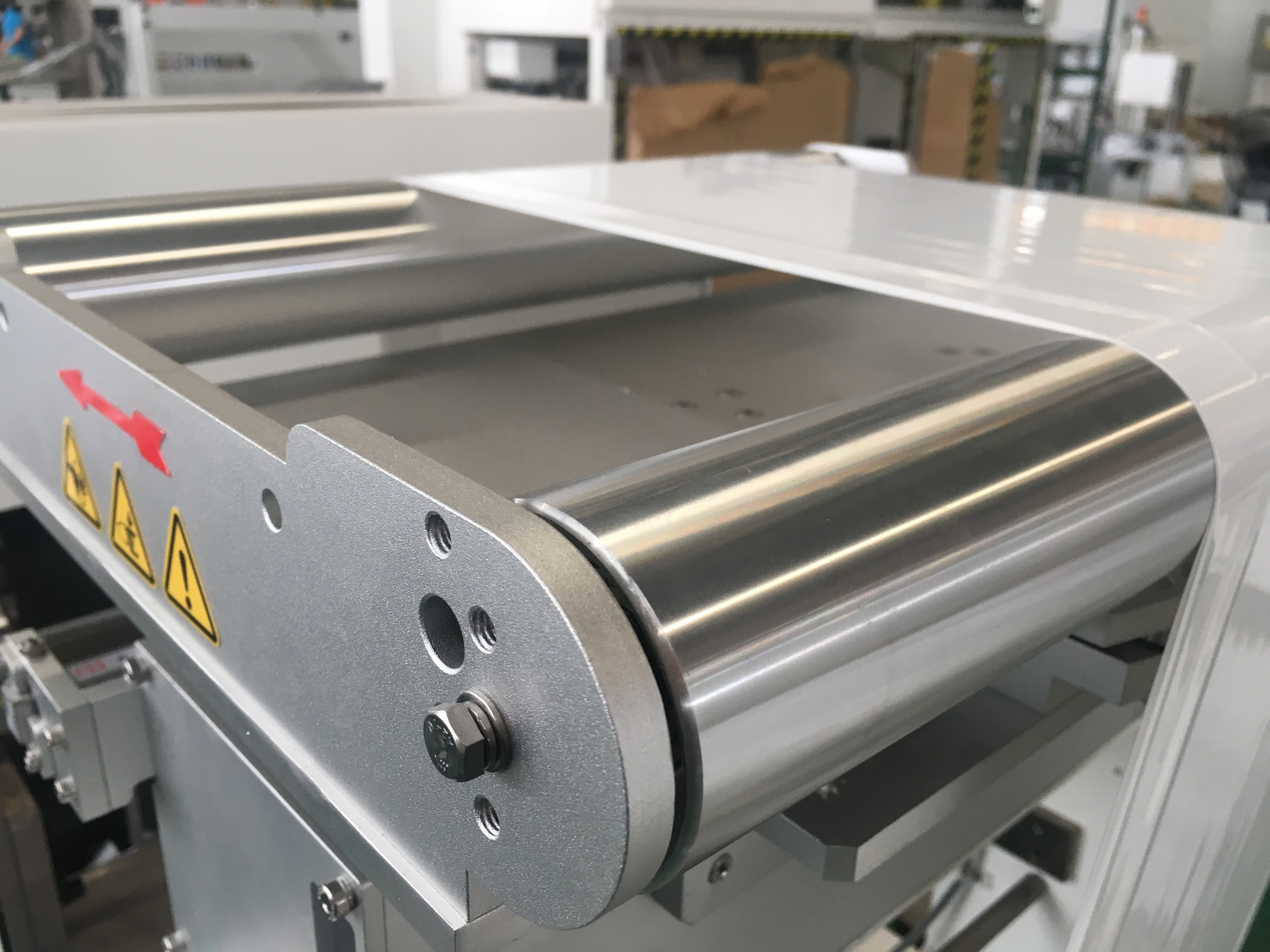 Full Servo 45 Bags/Min HMI Screen Sanitary Towel Packaging Machine