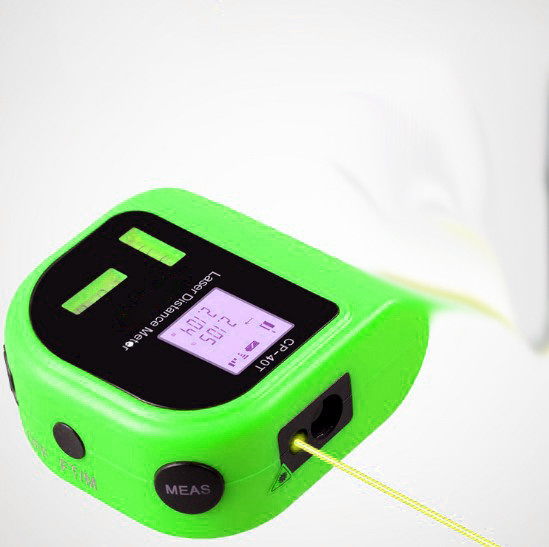 Worldwide Mini 60m Handheld Digital Laser Distance Meter Range Finder Diameter Gauge
