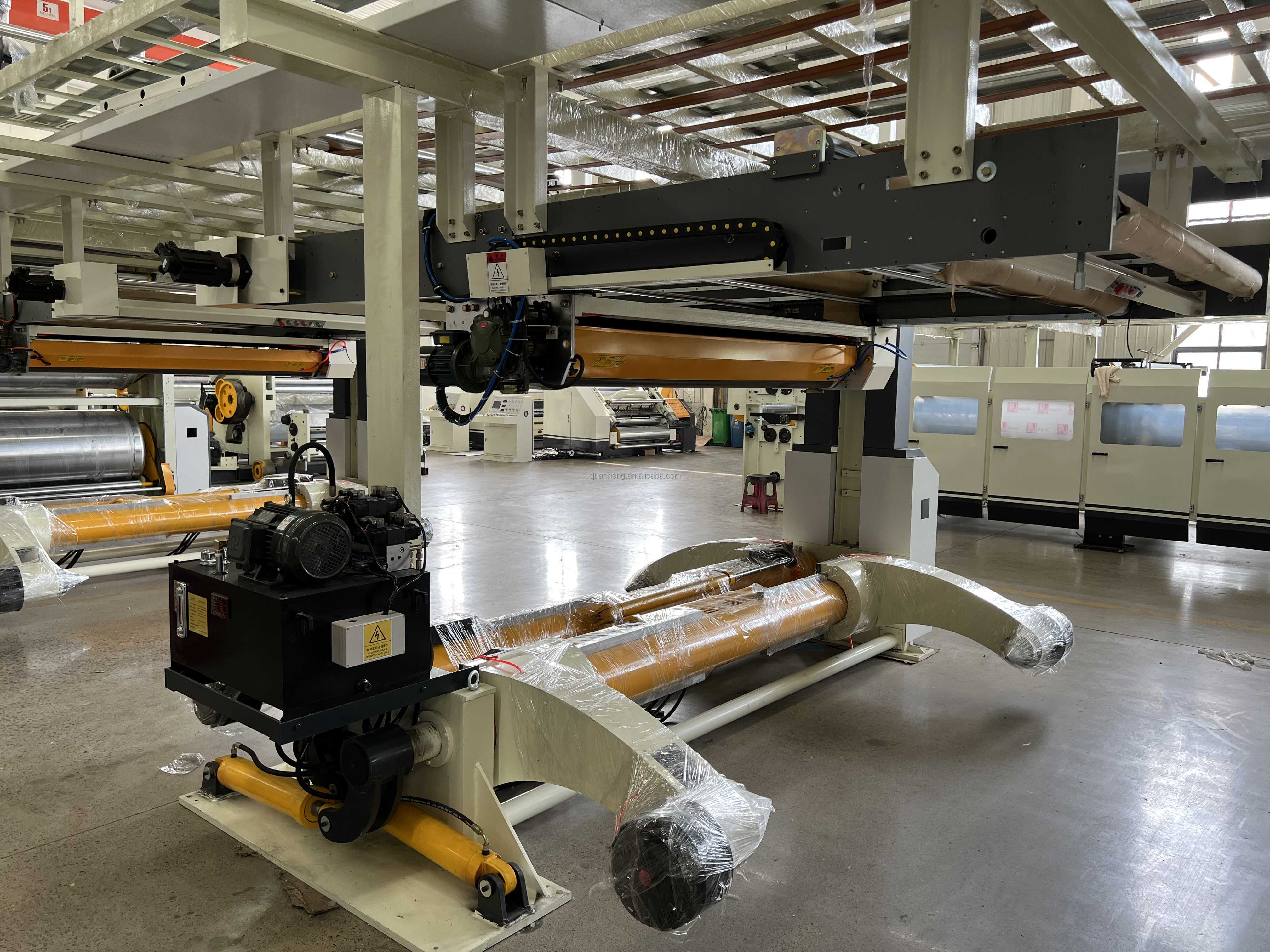 Carton Box Corrugated Cardboard Production Line Full Automatic