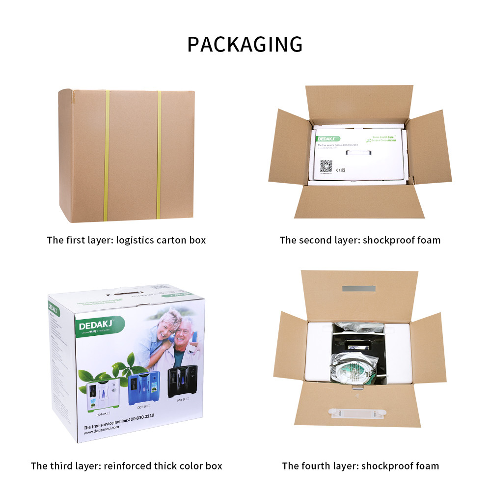 Factory Prcie 7L 90% Oxygen Concentrator Home Portable Oxygen Concentrators
