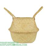 Home Decoration Basket For Plants Cotton Rope Woven Rattan Flower Pots Planter
