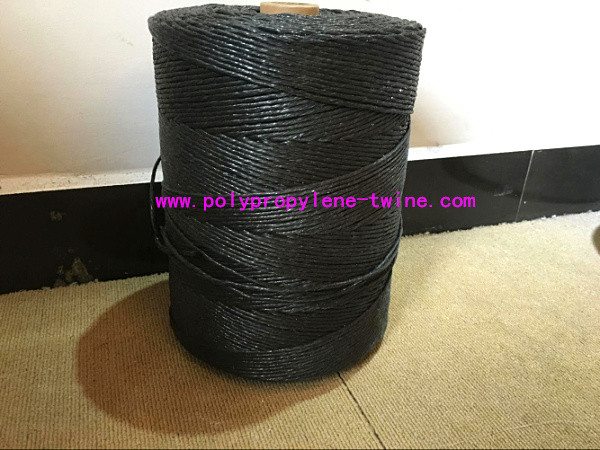 Black Polypropylene Cable Filler Yarn High Strength Environmentally Friendly