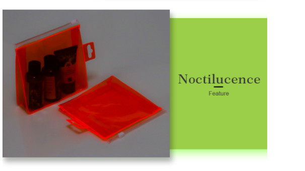 Custom Plastic EVA / PVC Hook Bag Candy Color For Makeup Set Packaging