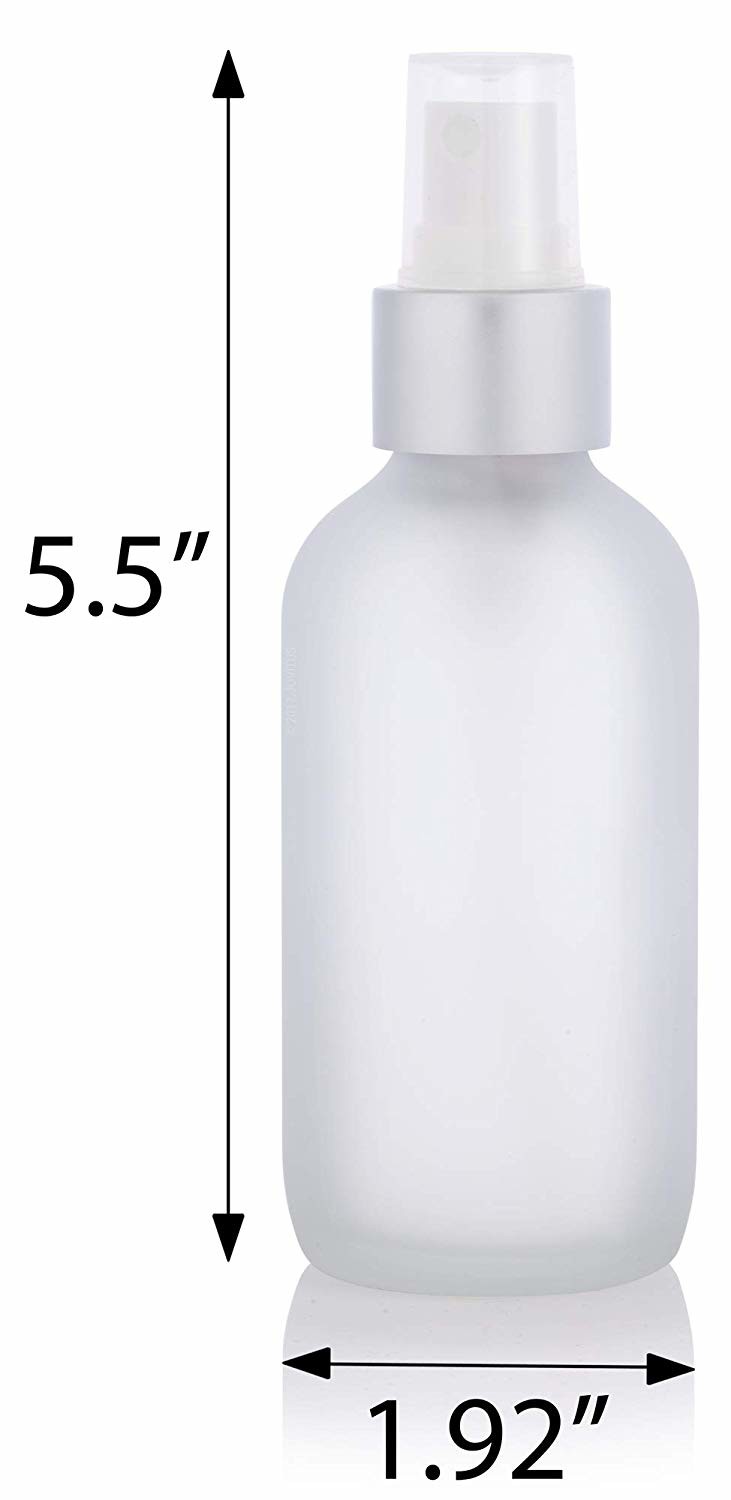 PET 50ml Cosmetic Spray Bottle Containers With 24MM Pump