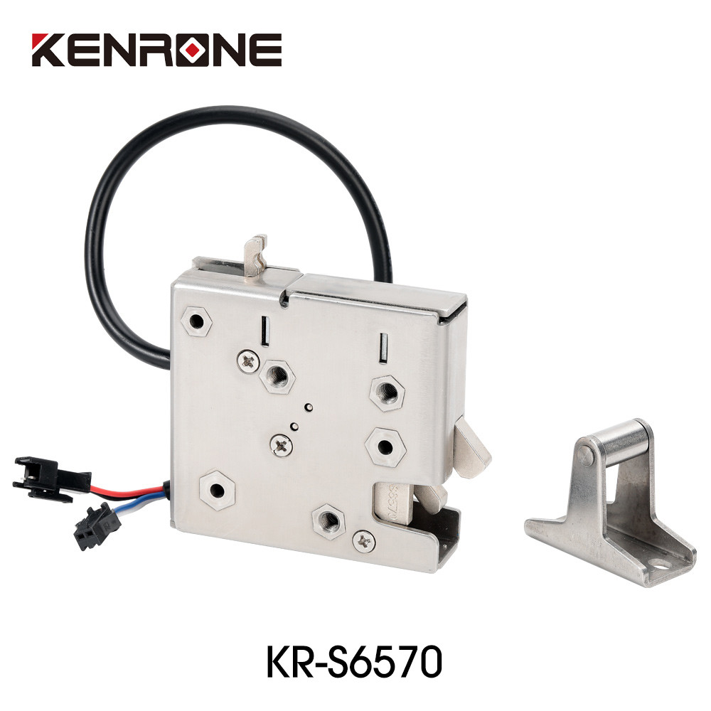 SS304 Solenoid Cabinet Lock 12V 24V With ISO9001 FCC Approval