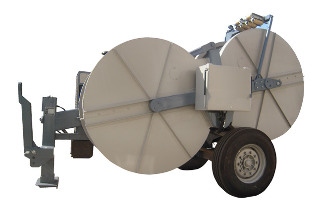 140KN Cable Pulling Equipment , 4km/H Correspending Speed Hydraulic Wire Puller