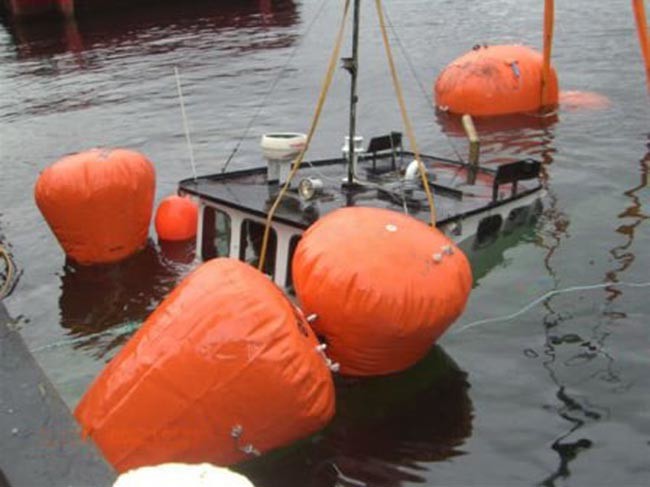 Underwater Inflatable Marine Airbags Dredge Subsea Air Lift Bags