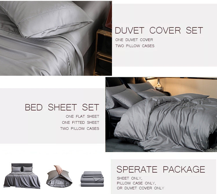 Create a Cozy Bedroom with Soft 1800tc Egyptian Cotton Home 6 Pcs Solid Color Bedding