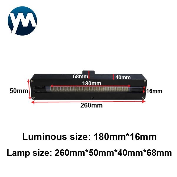 UV Ink Curing Lamp 1500W COB Package High Power UV Light Source Curing Lamp