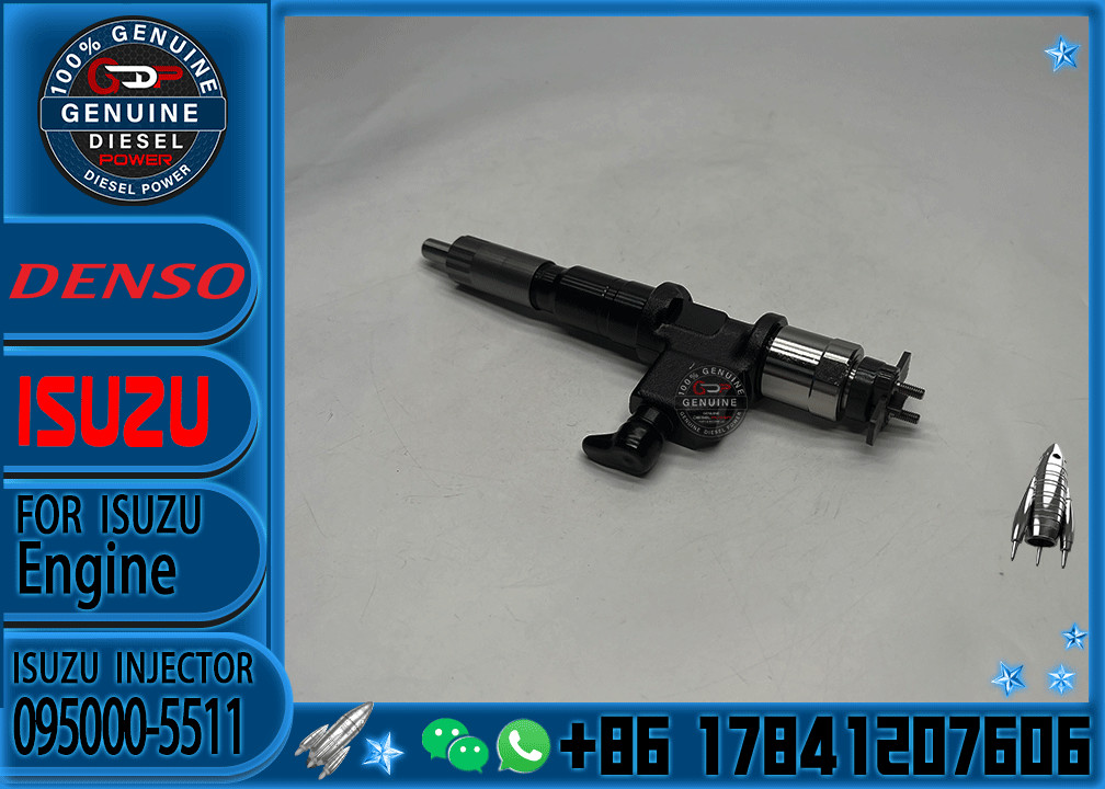 Diesel fuel injector 095000-5511 8-97603415-1 095000-5512 095000-5517 8-97603415-8 095000-5513 for 4HK1