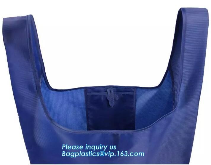 Promotion Custom Eco Friendly Sublimation Polyester Folding Shopping Bag,Promotional Sports Gym Sack Polyester Drawstrin