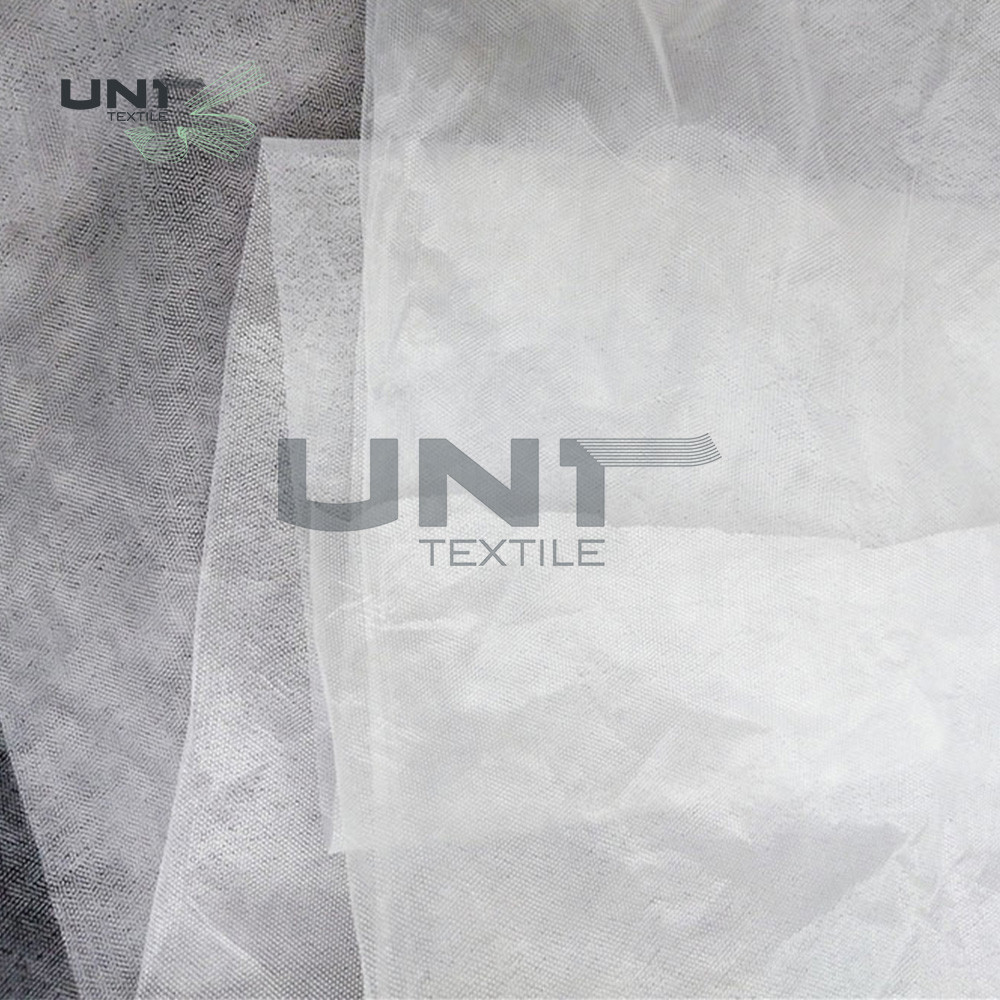 HDPE Mesh Adhesive Non Woven Fusible Interlining For Bonding Garment