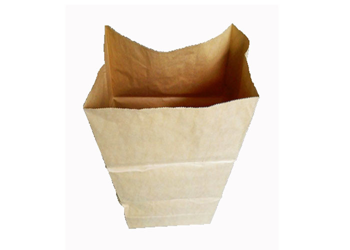 Lawn Garden Waste Sewn Open Mouth Bags 1-2 Layers Recyclable Refuse Packaging